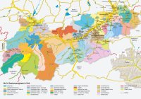 Landkarte Tirol erleben 2022