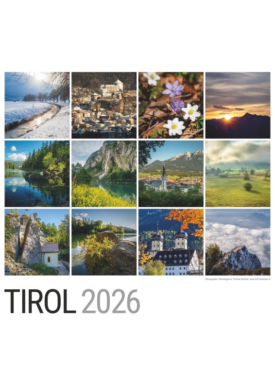 Titelblatt "Tirol 2026" Titelblatt "Tirol 2026"
