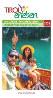 Ausflugsführer Tirol erleben 2026, deutsch