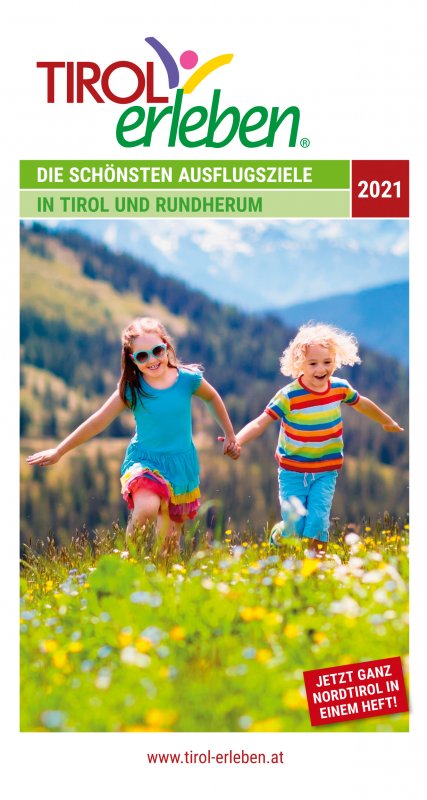 Titelseite Tirol erleben 2021