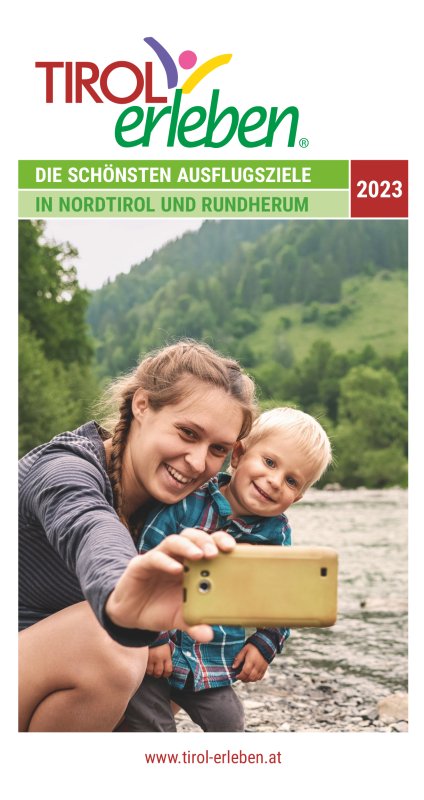 Titelseite Tirol erleben 2023